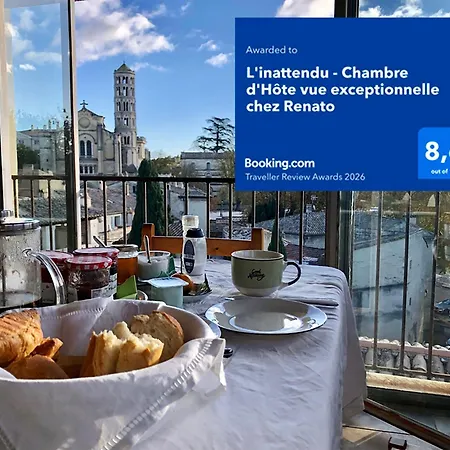 Bed and Breakfast L'inattendu - - D'hote Vue Exceptionnelle Uzès